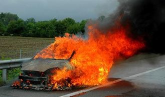 Vorschaubild: PKW Brand auf der A3