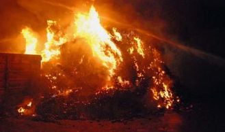Vorschaubild: Brand von Aluschrott in Laxenburg