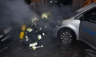 Vorschaubild: PKW Brand in Mödling