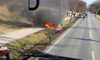 Vorschaubild: PKW-Brand in Breitenfurt