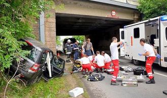 Vorschaubild: Schwerer Verkehrsunfall in Brunn am Gebirge